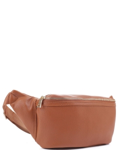 Vegan Leather Fanny Pack FC19517 BROWN